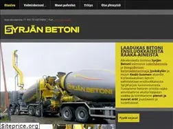 Sites similar to syrjanbetoni.fi