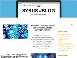 Sites similar to syrus.sg