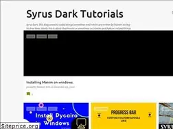 Sites similar to syrusdark.website