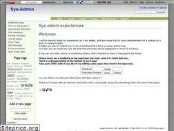Sites similar to sys-admin.wikidot.com