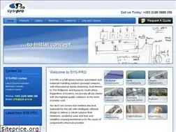 Sites similar to sys-pro.ie