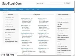Sites similar to sys-steel.com