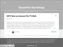 Sites similar to sysadmin-ramblings.blogspot.com