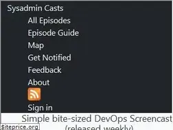 Sites similar to sysadmincasts.com