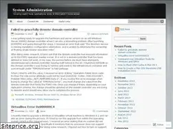 Sites similar to sysadministration.wordpress.com