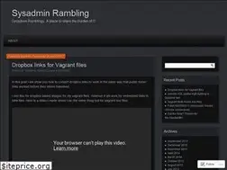 Sites similar to sysadminramblings.wordpress.com