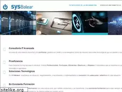 Sites similar to sysbalear.com