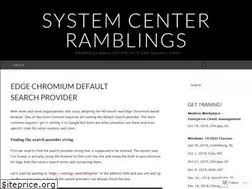 Sites similar to syscenramblings.wordpress.com