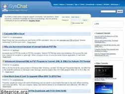 Sites similar to syschat.com