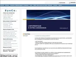 Sites similar to sysco.ch
