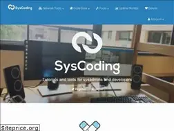 Sites similar to syscoding.com