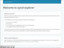 Sites similar to sysctl-explorer.net