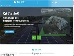 Sites similar to sysenr.com
