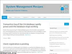 Sites similar to sysmanrec.com