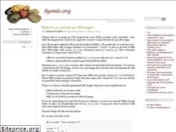 Sites similar to sysmic.org