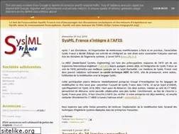 Sites similar to sysmlfrance.blogspot.com