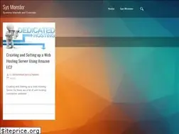 Sites similar to sysmonster.com