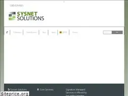 Sites similar to sysnetsolutions.com