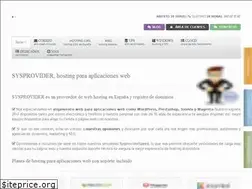 Sites similar to sysprovider.es