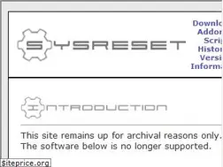 Sites similar to sysreset.com