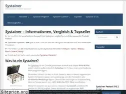 Sites similar to systainer.net