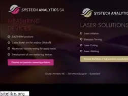 Sites similar to systech-analytics.com