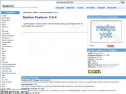 Sites similar to system-explorer-2-6-4-indir.indir21.com
