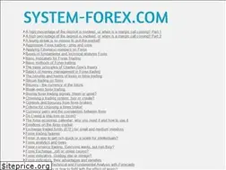 Sites similar to system-forex.com