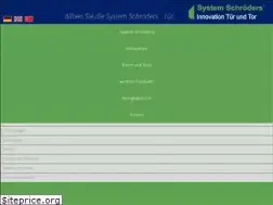 Sites similar to system-schroeders.de