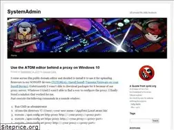 Sites similar to systemadmin.me.uk