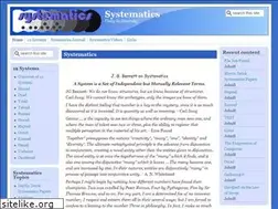 Sites similar to systematics.org
