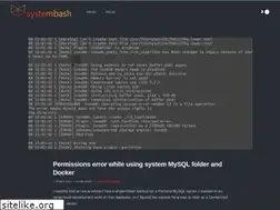 Sites similar to systembash.com