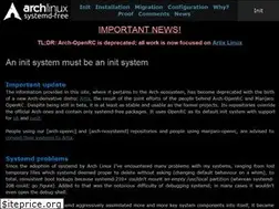Sites similar to systemd-free.artixlinux.org