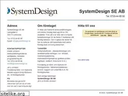 Sites similar to systemdesign.se