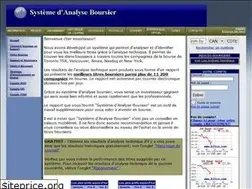 Sites similar to systeme-analyse-boursier.com