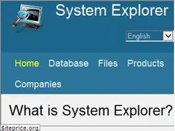 Sites similar to systemexplorer.net