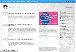 Sites similar to systemli.org
