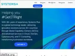 Sites similar to systems-plus.com