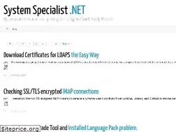 Sites similar to systemspecialist.net