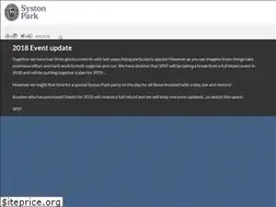 Sites similar to systonparkspeedtrials.com