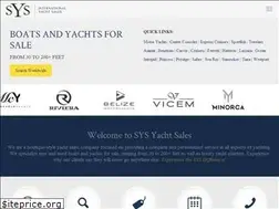 Sites similar to sysyachtsales.com