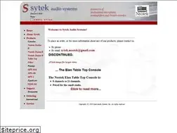 Sites similar to sytek-audio-systems.com