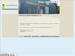 Sites similar to sytzehellingabv.nl