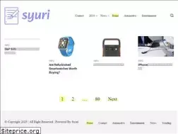 Sites similar to syuri.biz