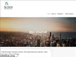 Sites similar to syvjournal.com