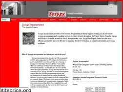 Sites similar to syzygyinc.com