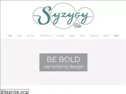 Sites similar to syzygytile.com