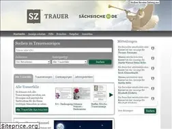 Sites similar to sz-trauer.de