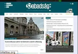 Sites similar to szabadsag.ro