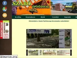 Sites similar to szaboepitoanyag.hu